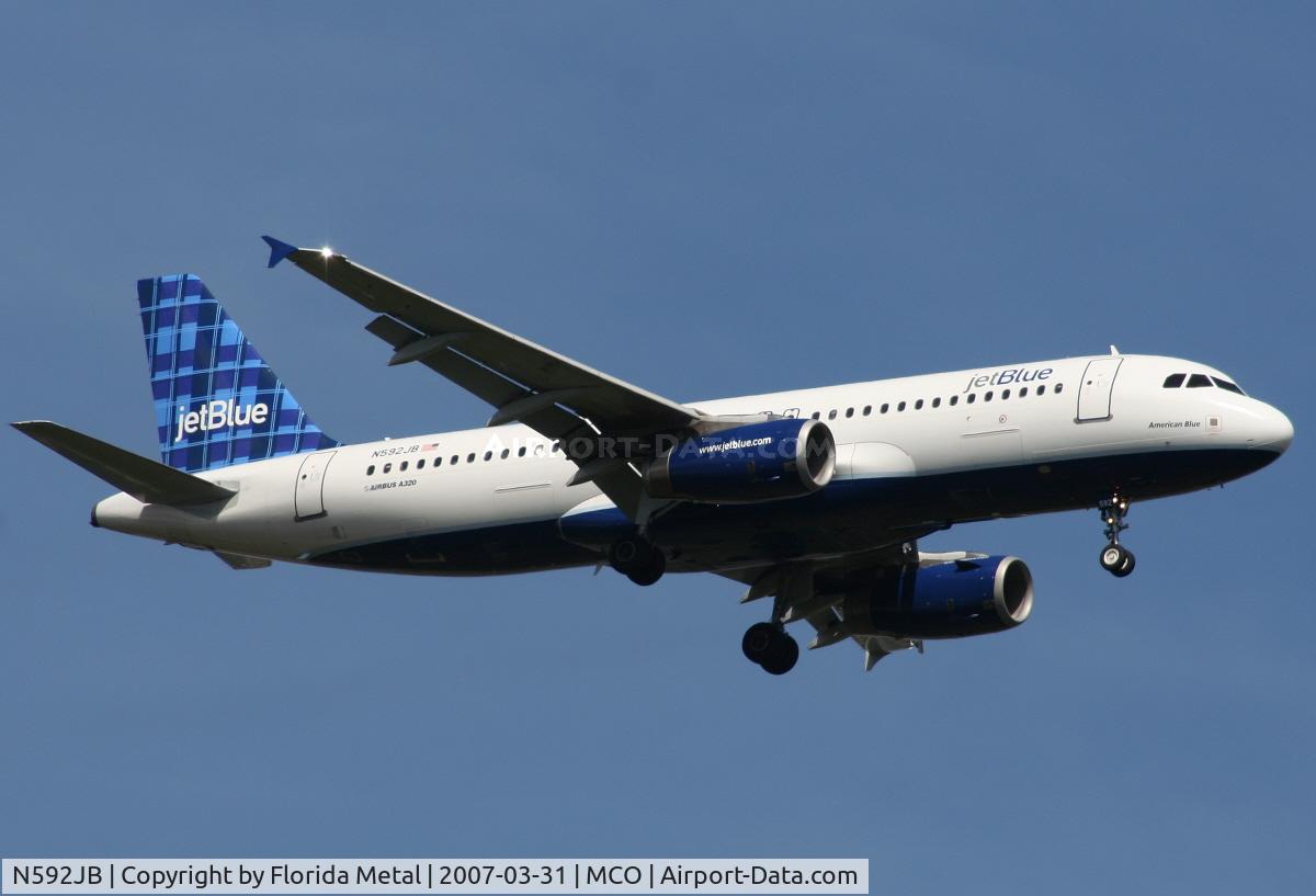 N592JB, 2004 Airbus A320-232 C/N 2259, Jet Blue