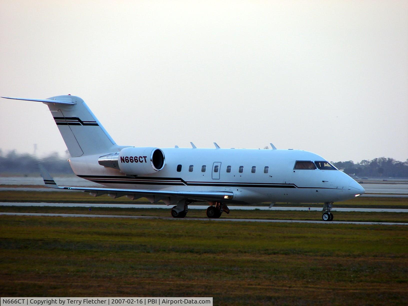N666CT, 1987 Canadair Challenger 601-3A (CL-600-2B16) C/N 5007, CL600