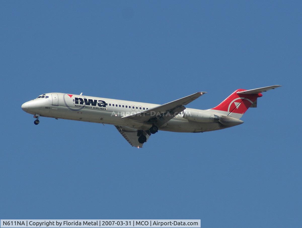 N611NA, 1969 Douglas DC-9-32 C/N 47435, Northwest