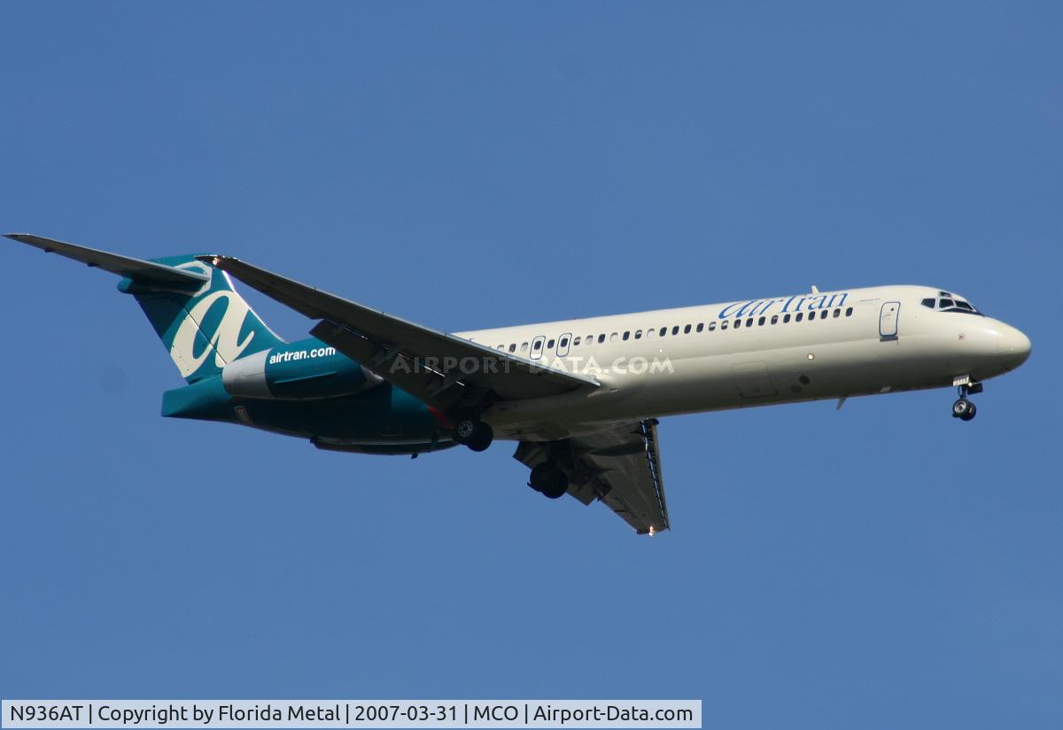 N936AT, 1999 Boeing 717-200 C/N 55058, Air Tran