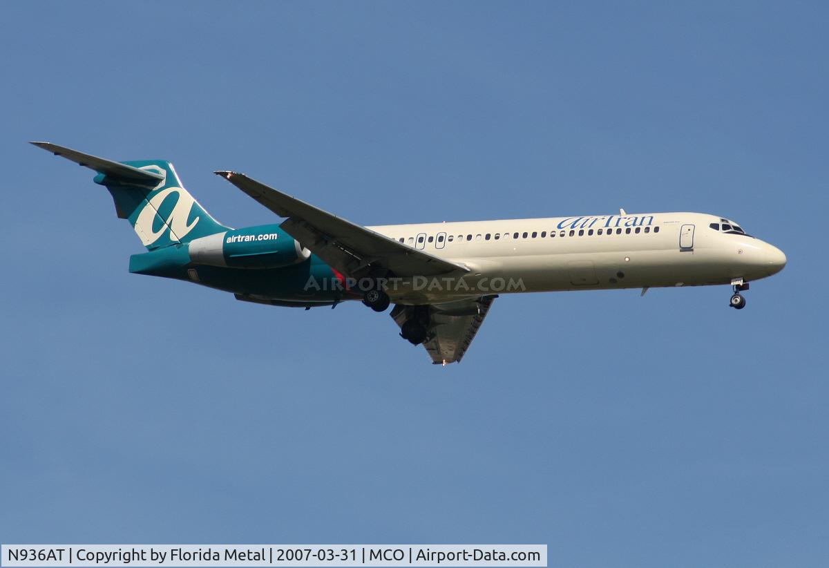 N936AT, 1999 Boeing 717-200 C/N 55058, Air Tran