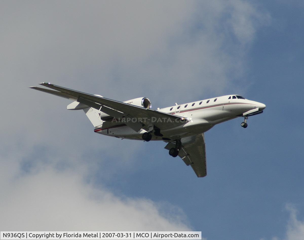 N936QS, 1997 Cessna 750 Citation X Citation X C/N 750-0036, Net Jets