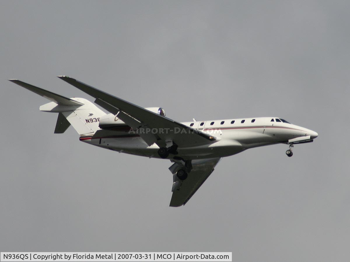 N936QS, 1997 Cessna 750 Citation X Citation X C/N 750-0036, Net Jets