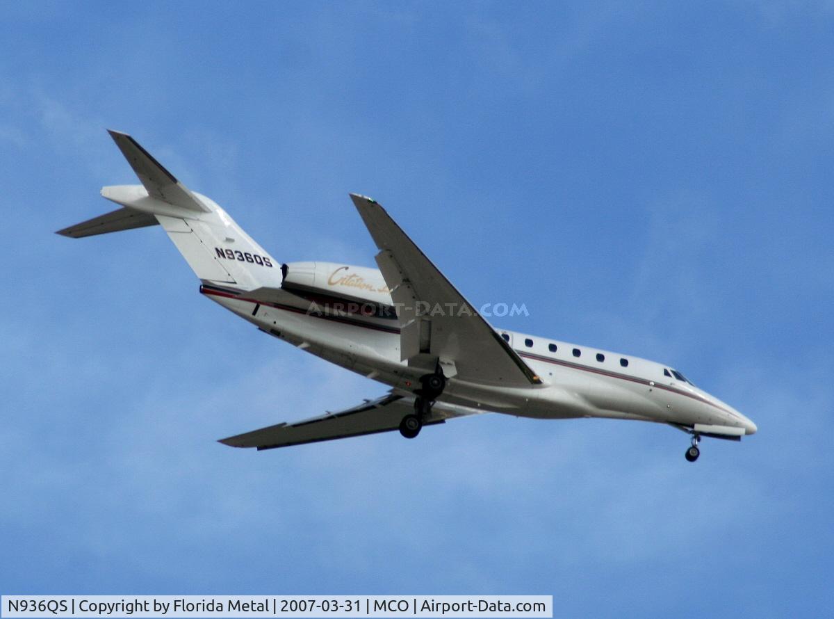 N936QS, 1997 Cessna 750 Citation X Citation X C/N 750-0036, Net Jets