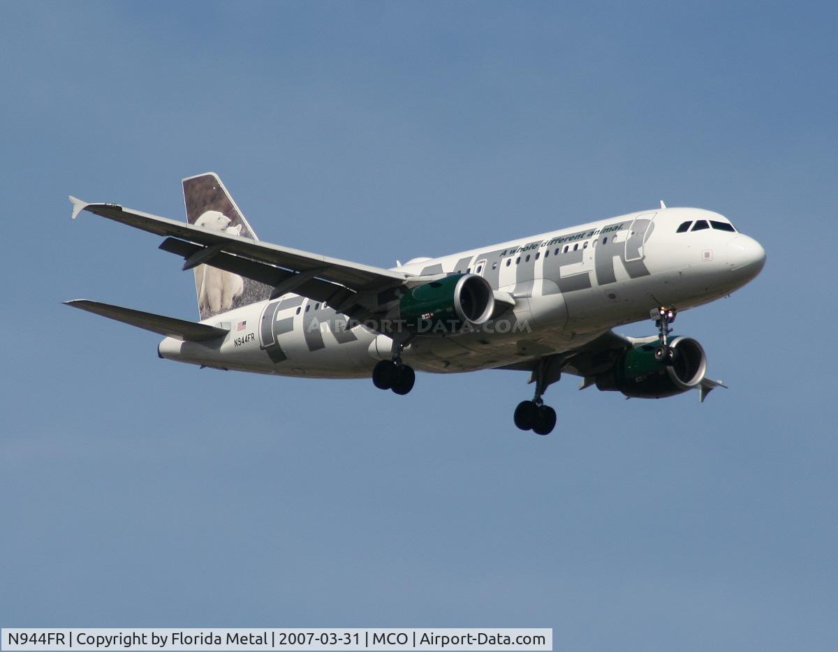 N944FR, 2006 Airbus A319-111 C/N 2700, Alberta and Clipper