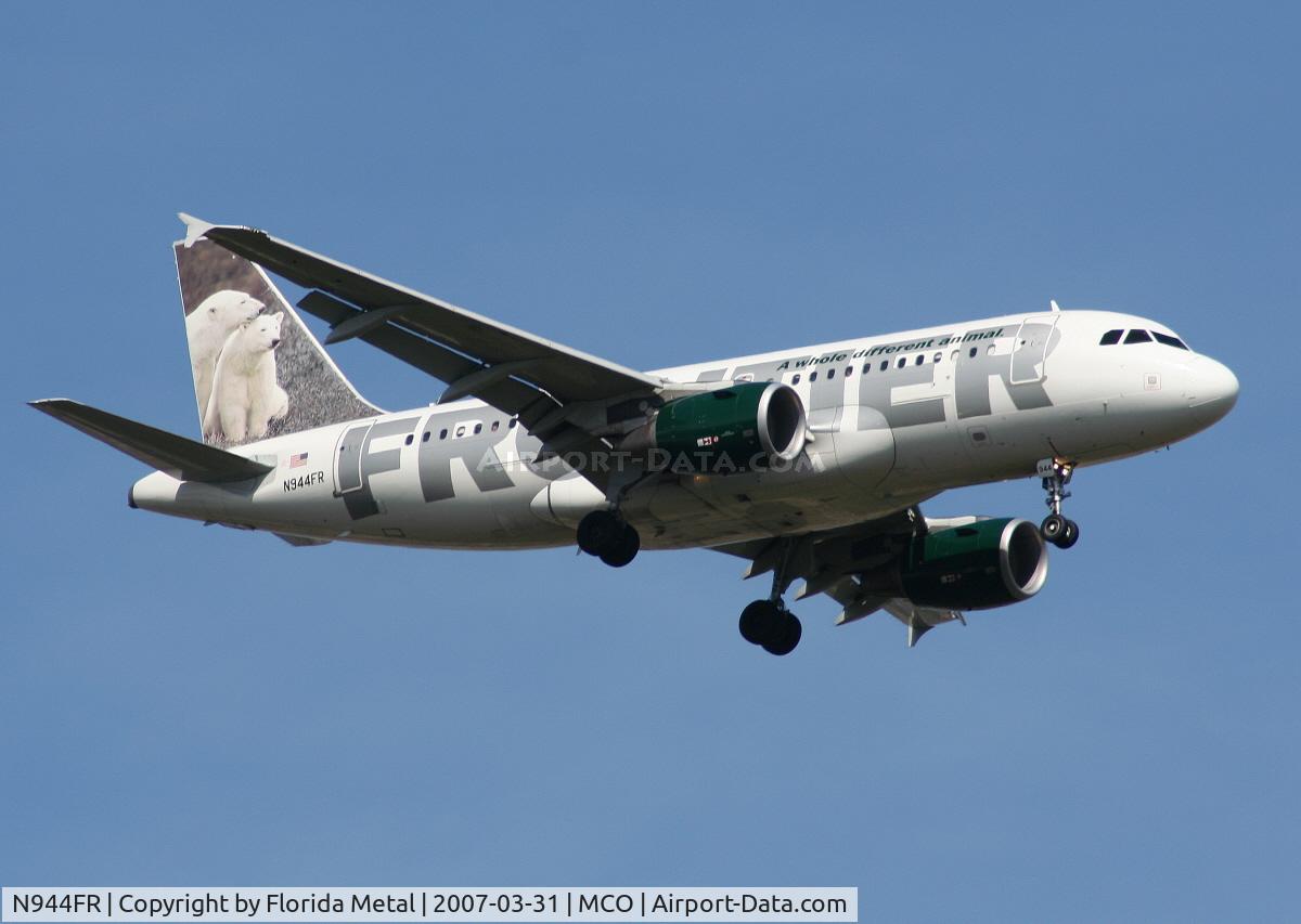 N944FR, 2006 Airbus A319-111 C/N 2700, Alberta and Clipper