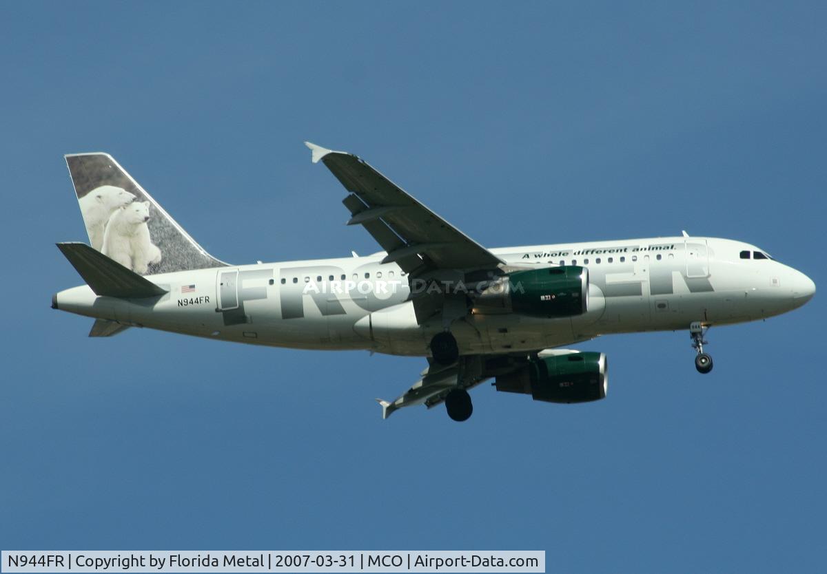N944FR, 2006 Airbus A319-111 C/N 2700, Alberta and Clipper