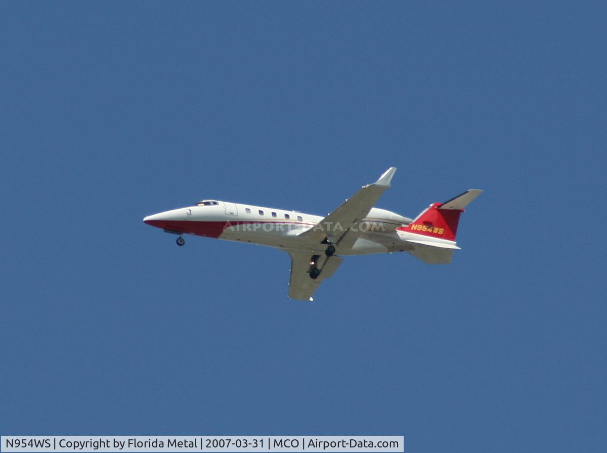N954WS, Learjet Inc 60 C/N 271, Lear 60