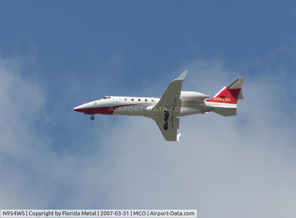 N954WS, Learjet Inc 60 C/N 271, Lear 60