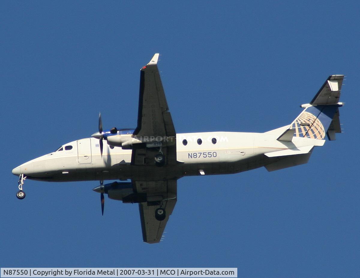 N87550, 1996 Beech 1900D C/N UE-205, Continental Connection