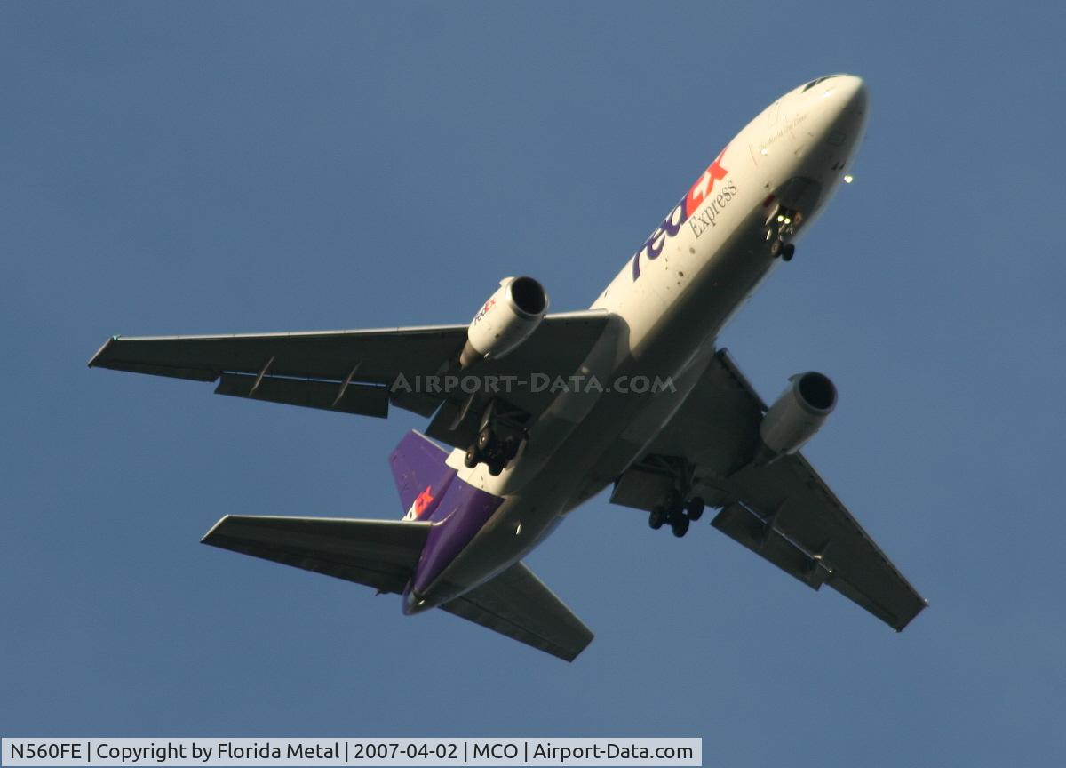 N560FE, 1974 McDonnell Douglas MD-10-10F C/N 46938, Fed Ex