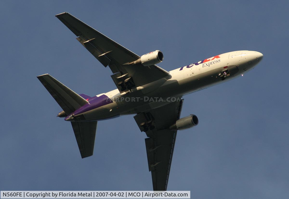 N560FE, 1974 McDonnell Douglas MD-10-10F C/N 46938, Fed Ex