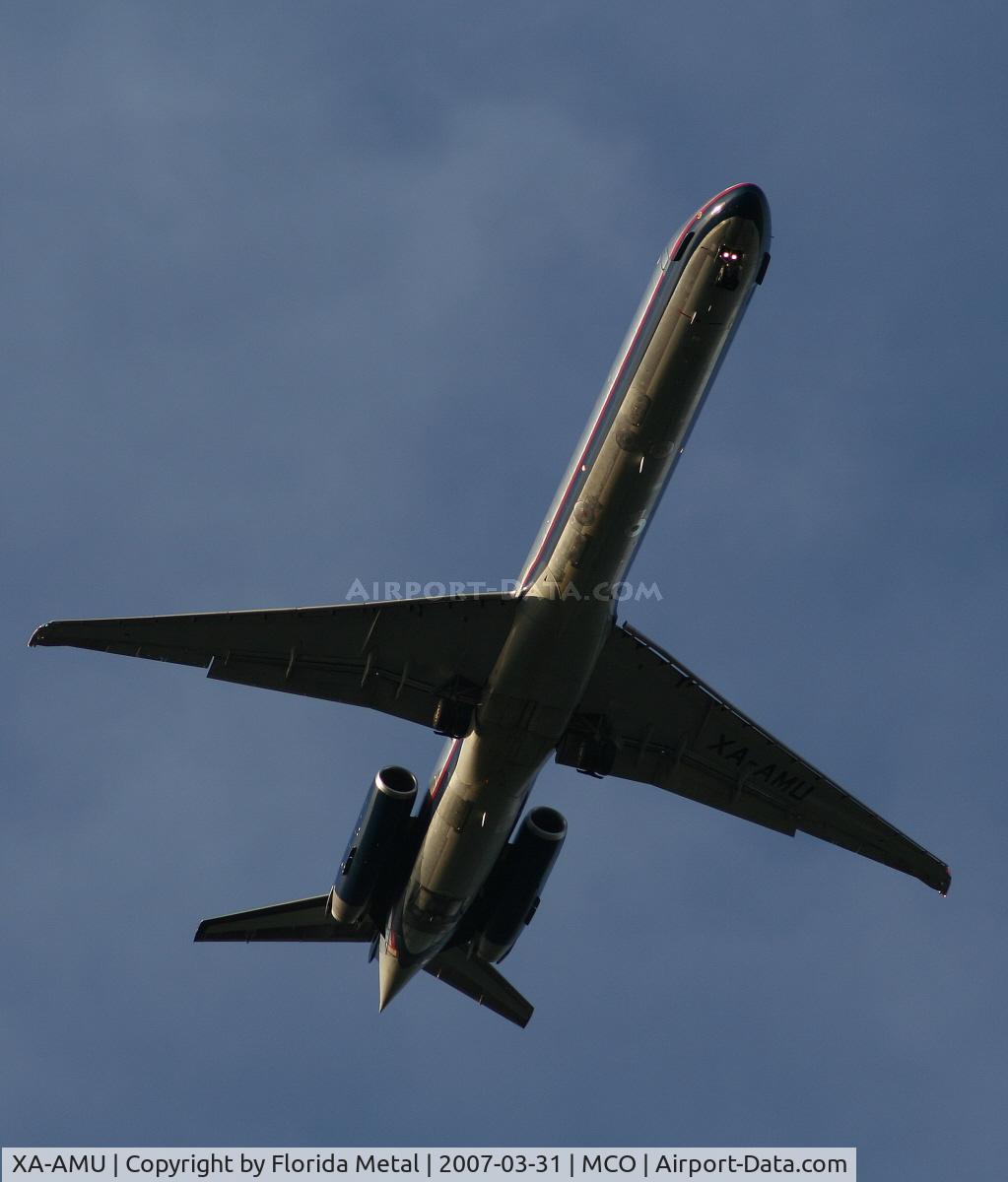 XA-AMU, 1990 McDonnell Douglas MD-88 C/N 49928, Aeromexico