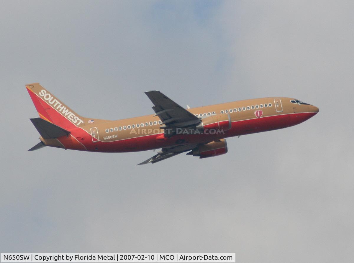 N650SW, 1997 Boeing 737-3H4 C/N 27720, Southwest