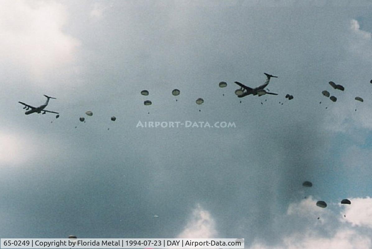 65-0249, 1965 Lockheed C-141C Starlifter C/N 300-6100, C-141s at Dayton Airshow