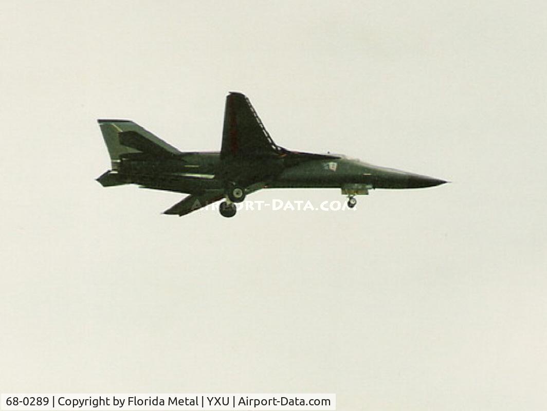 68-0289, 1968 General Dynamics F-111G Aardvark C/N B1-61, F-111