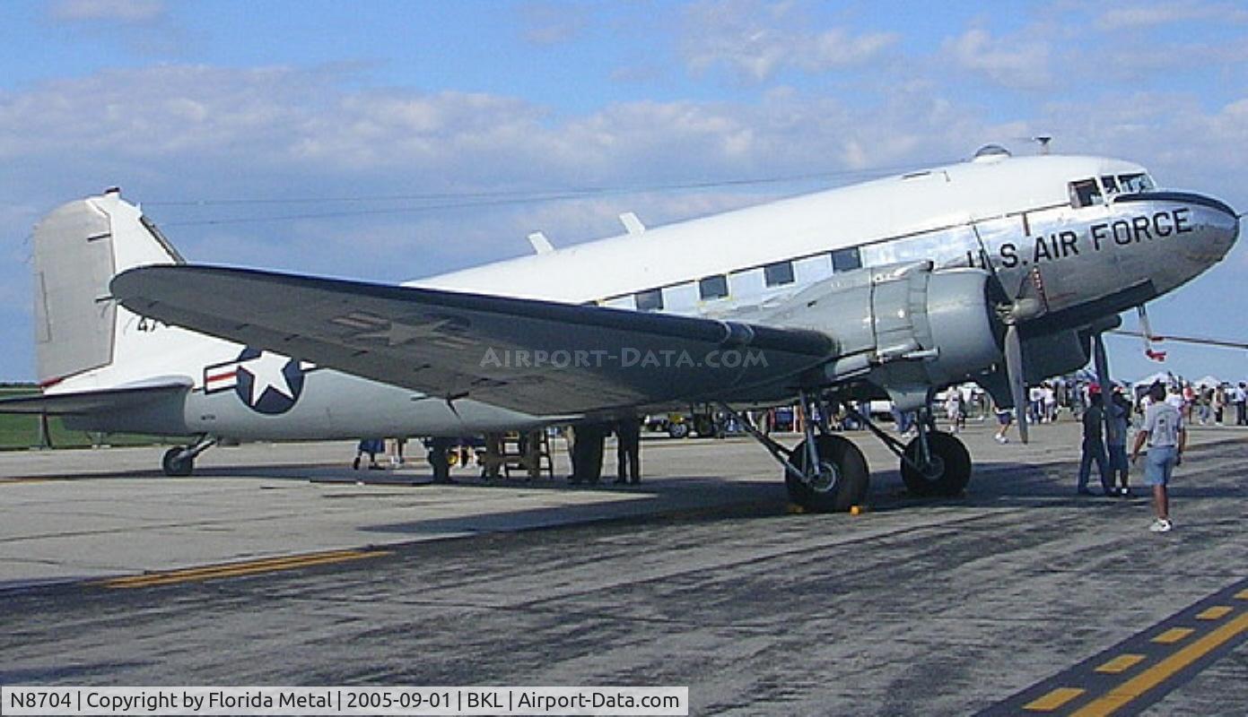 N8704, 1944 Douglas DC3C-S4C4G (TC-47B-30-DK) C/N 33048, C-47 Yankee Doodle Dandy