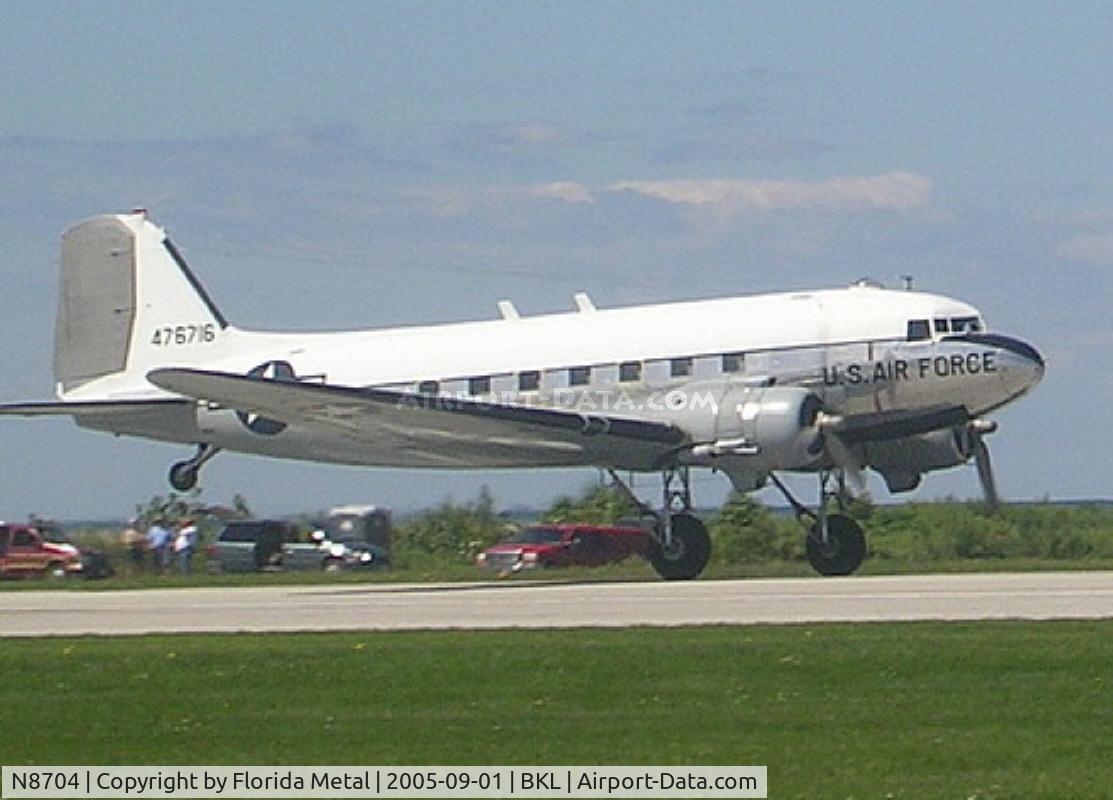 N8704, 1944 Douglas DC3C-S4C4G (TC-47B-30-DK) C/N 33048, C-47 Yankee Doodle Dandy