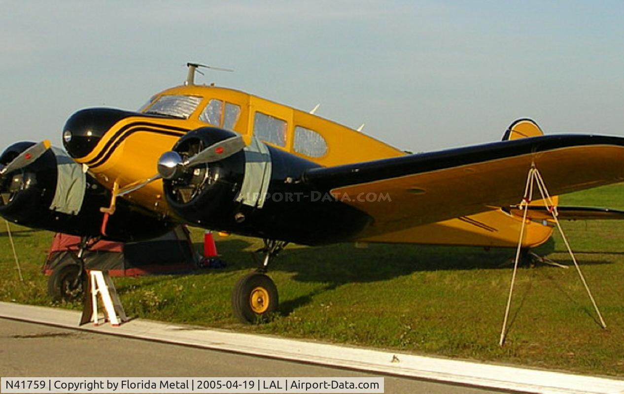 N41759, 1944 Cessna UC-78 (T-50) Bobcat C/N 5807, T-50 Bobcat