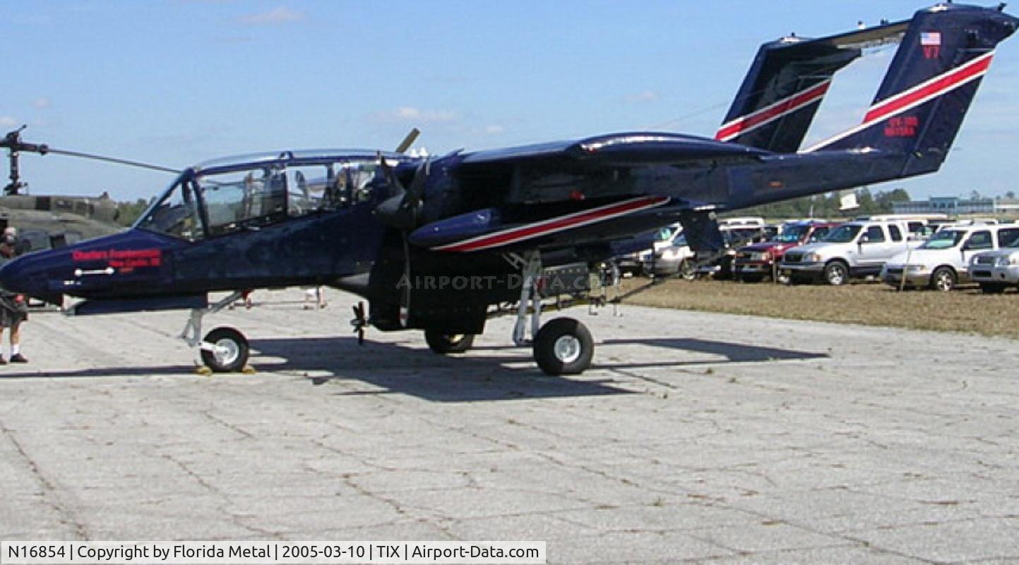 N16854, North American Rockwell OV-10D Bronco C/N 305-85, Bronco