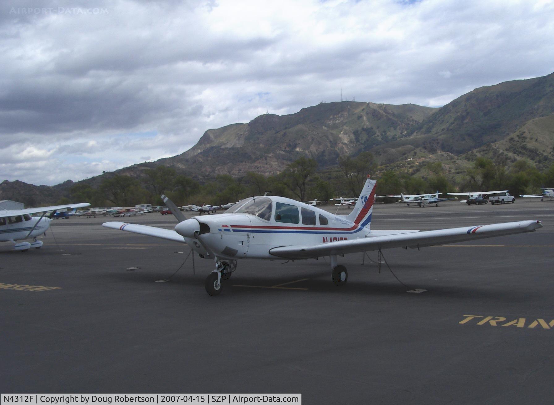 N4312F, 1977 Piper PA-28-181 Archer II C/N 287790010, 1977 Piper PA-28-181 ARCHER III, Lycoming O&VO-360 180 Hp