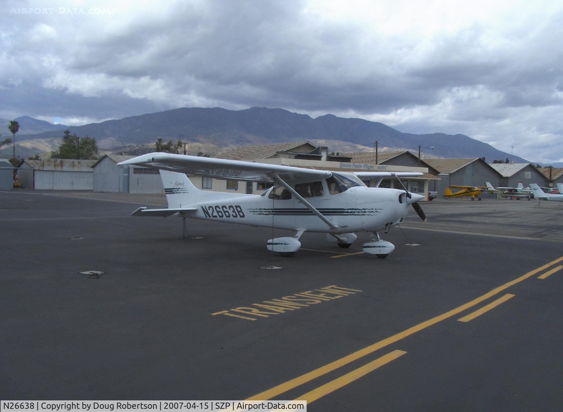 N26638, 1980 Cessna 414A Chancellor C/N 414A0532, 1998 Cessna 172R SKYHAWK, Lycoming IO-360-L2A 160 Hp