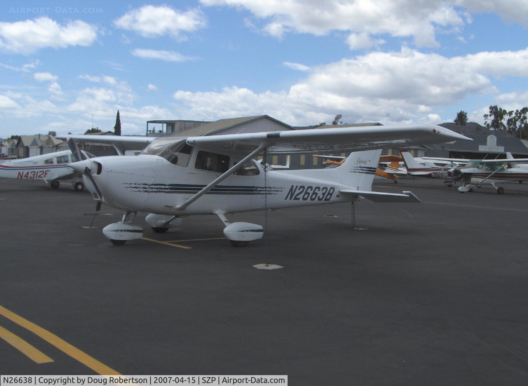 N26638, 1980 Cessna 414A Chancellor C/N 414A0532, 1998 Cessna 172R SKYHAWK, Lycoming IO-360-L2A 160 Hp