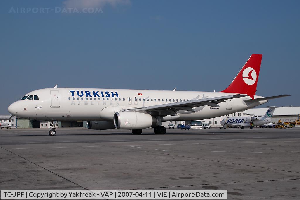 TC-JPF, 2006 Airbus A320-232 C/N 2984, Turkish Airlines Airbus 320