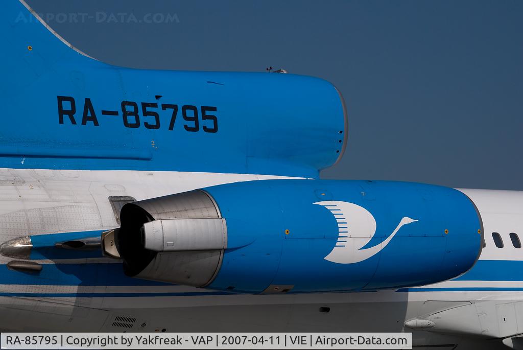 RA-85795, 1993 Tupolev Tu-154M C/N 93A979, Kuban Airlines Tupolev 154
