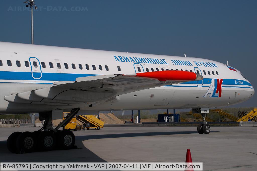RA-85795, 1993 Tupolev Tu-154M C/N 93A979, Kuban Airlines Tupolev 154