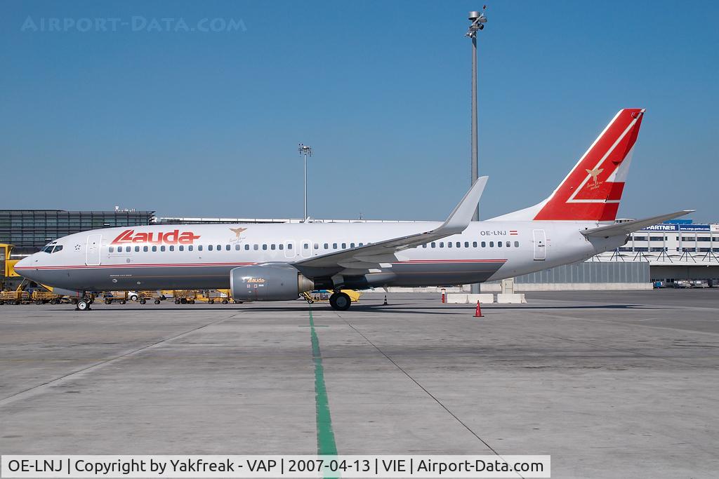 OE-LNJ, 1998 Boeing 737-8Z9 C/N 28177, Lauda Air Boeing 737-800