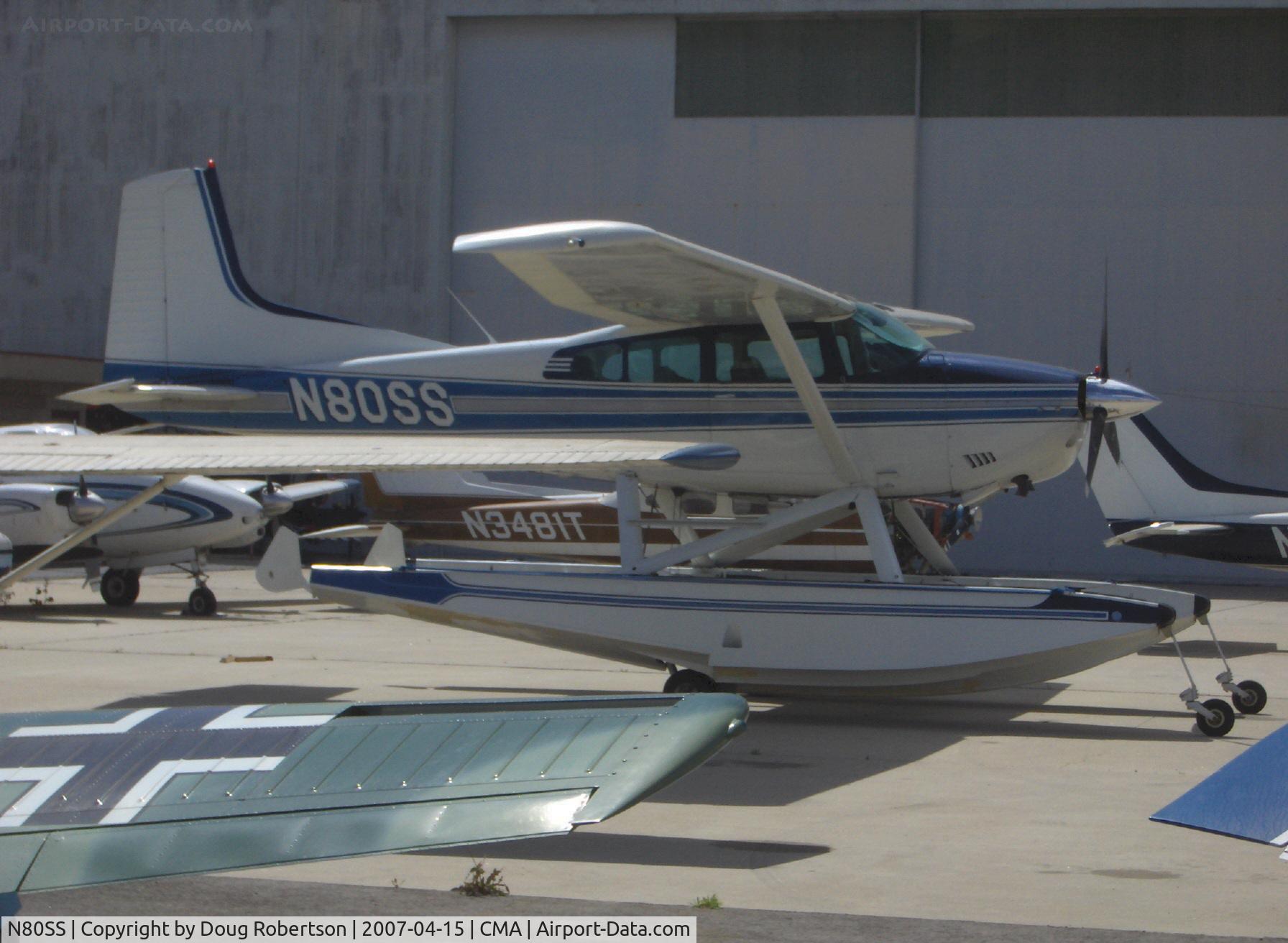 N80SS, 1980 Cessna A185F Skywagon 185 C/N 18504041, 1980 Cessna A185F SKYWAGON Amphibian, Continental TSIO-520 Turbo upgrade, Restricted class
