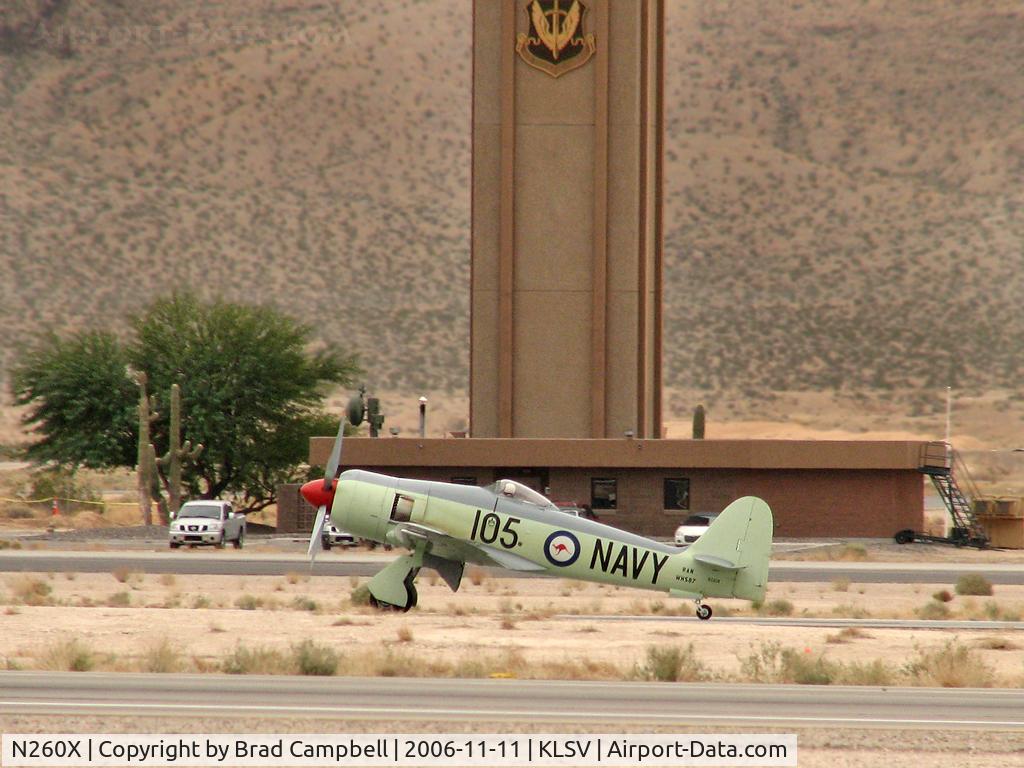 N260X, 1951 Hawker Sea Fury FB11 C/N 41H/636334, Getchell Aircraft - San Jose, California / 1951 Hawker Mk II Sea Fury - Aviation Nation 2006