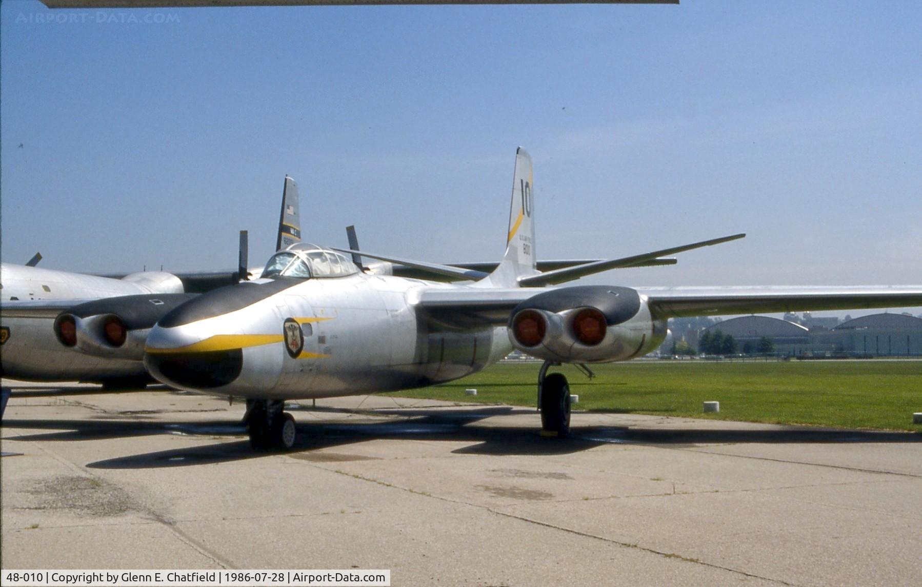 48-010, 1948 North American B-45C Tornado C/N 153-38486, RB-45C at the National Museum of the United States Air Force