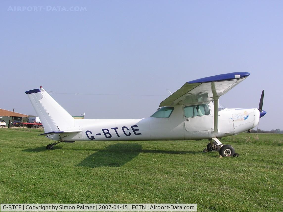 G-BTCE, 1978 Cessna 152 C/N 152-81376, Cessna 152 taildragger conversion at Enstone