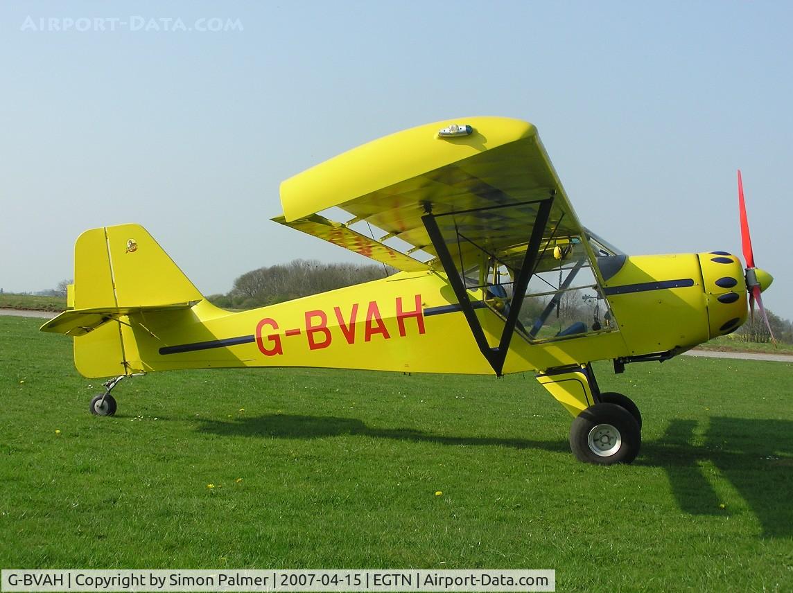 G-BVAH, 1992 Denney Kitfox Mk3 C/N PFA 172-12031, Kitfox 3 at Enstone