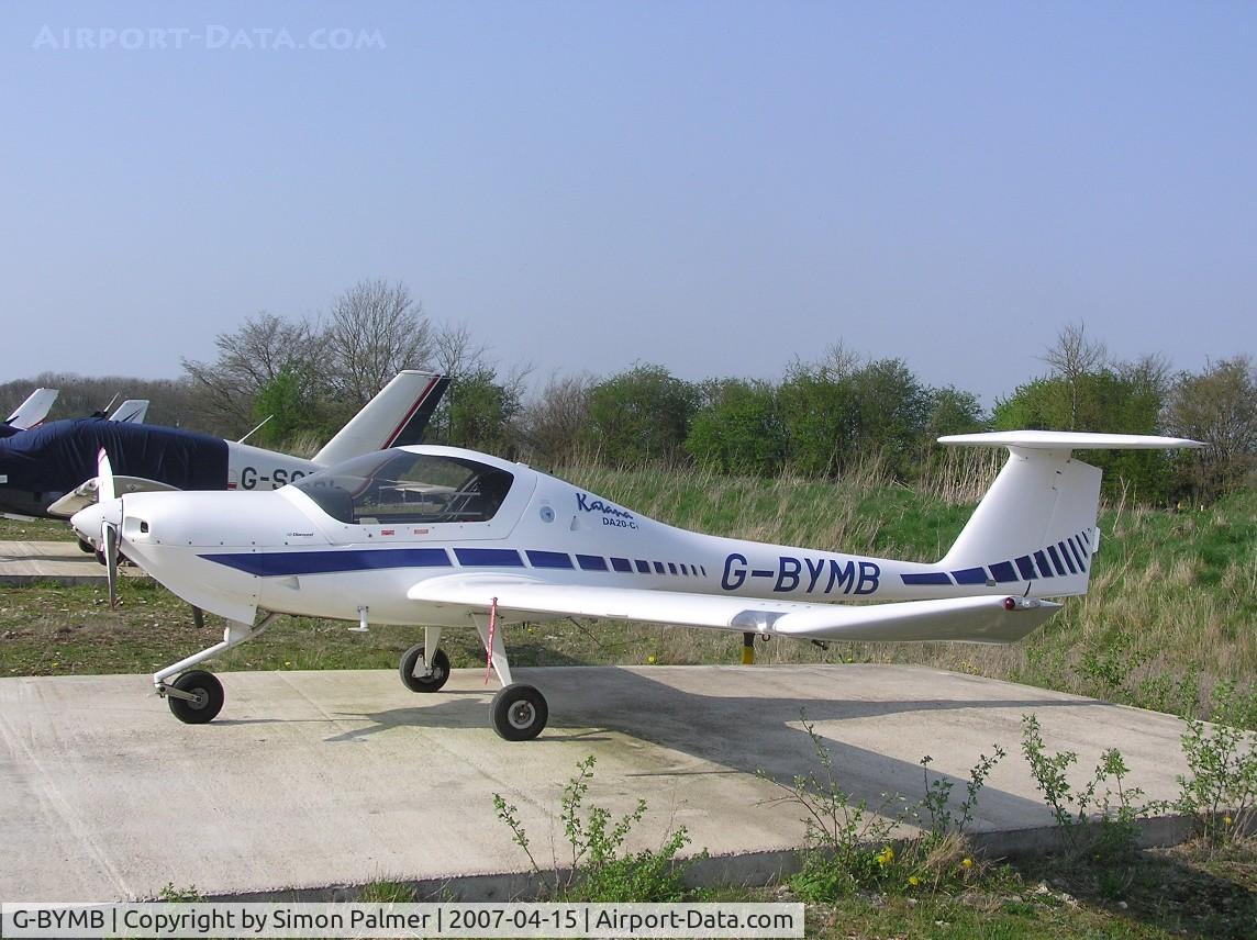 G-BYMB, 1999 Diamond DA-20C-1 Eclipse C/N C0051, Canadian-built DA20 at Enstone
