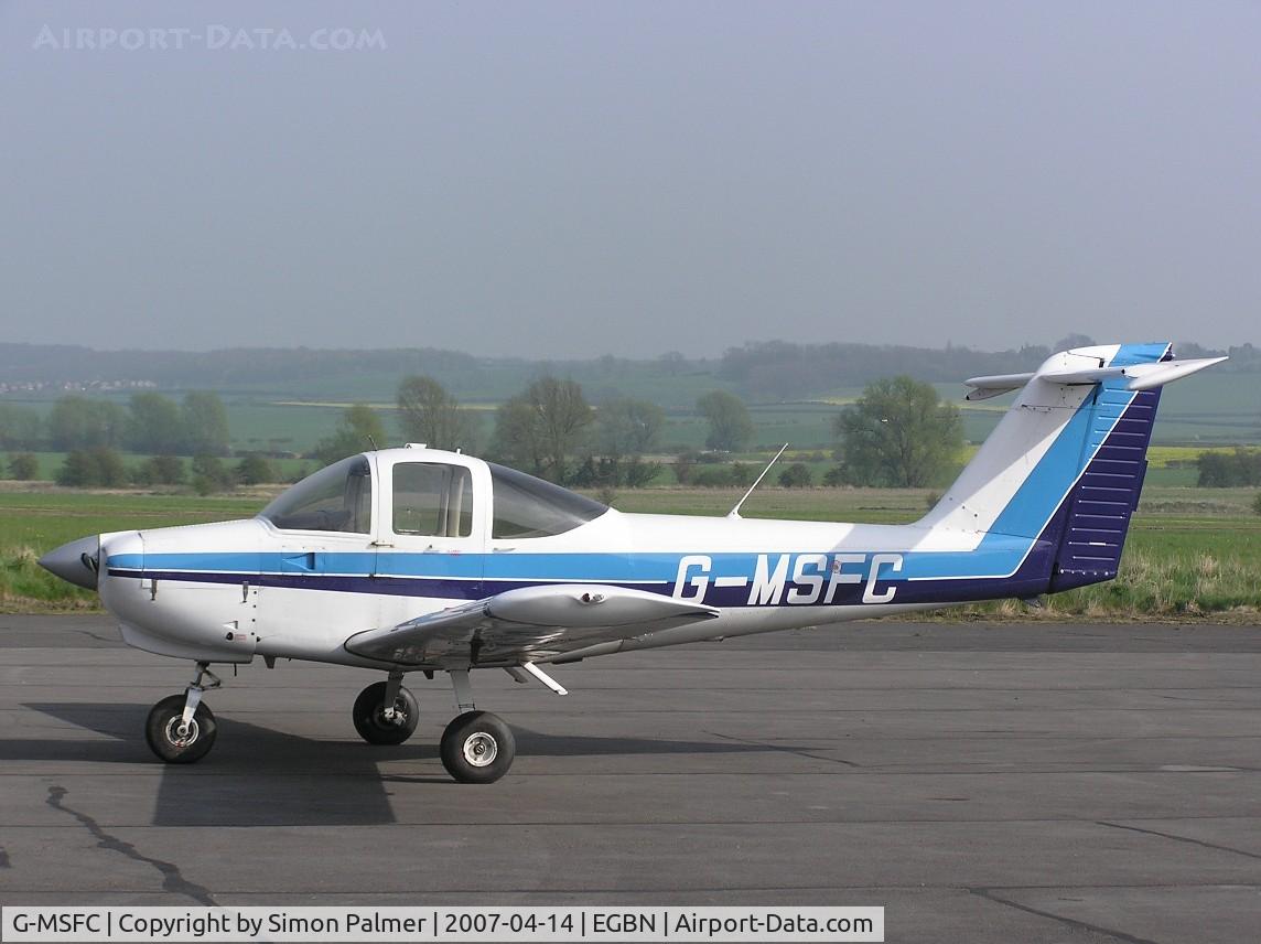 G-MSFC, 1981 Piper PA-38-112 Tomahawk Tomahawk C/N 38-81A0067, PA-38 Tomahawk at Tollerton