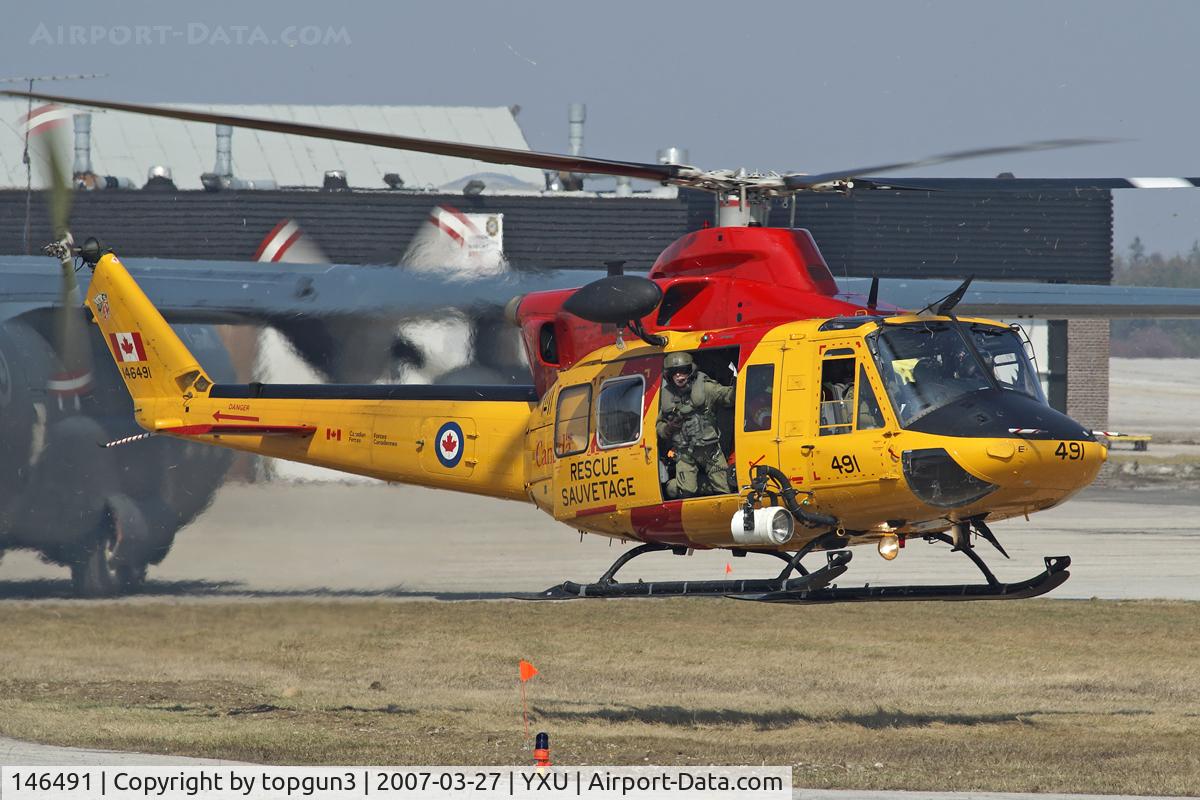 146491, Bell CH-146 Griffon C/N 46491, Departing from Ramp III.