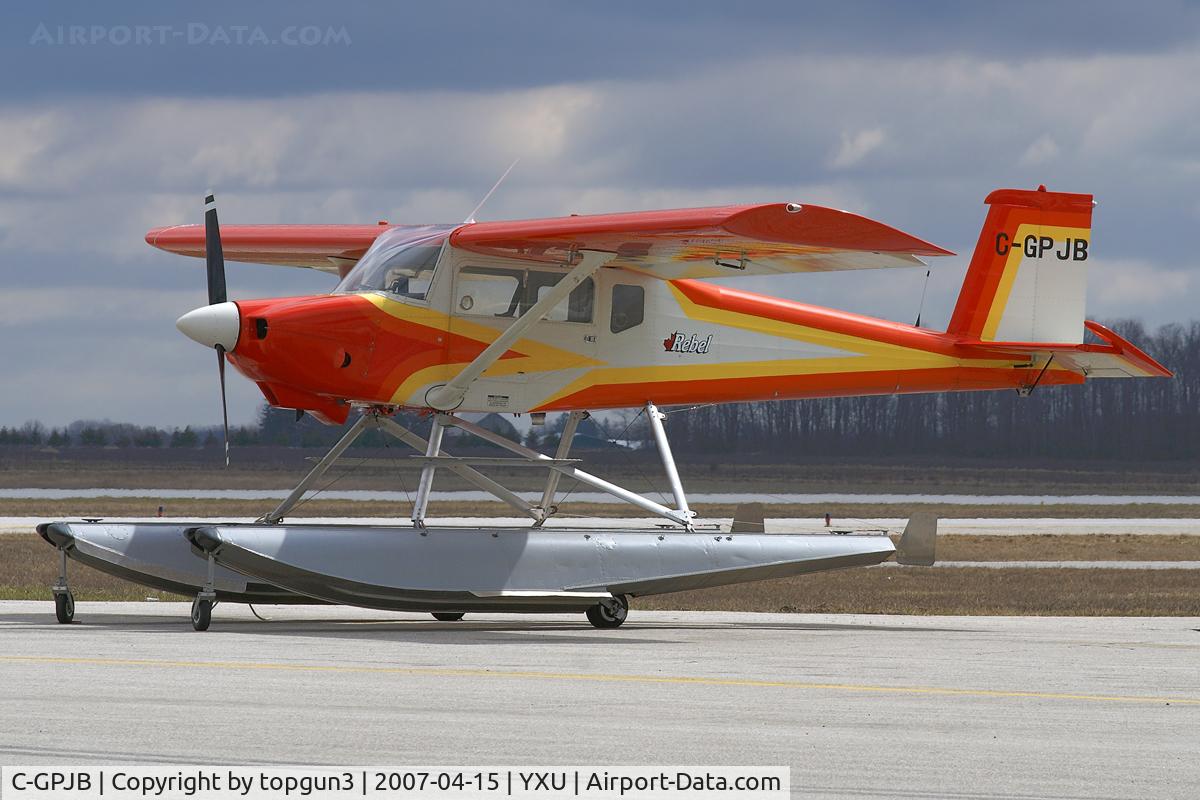 C-GPJB, 1995 Murphy Rebel C/N 342R, Parked in front of Katana Kafe.