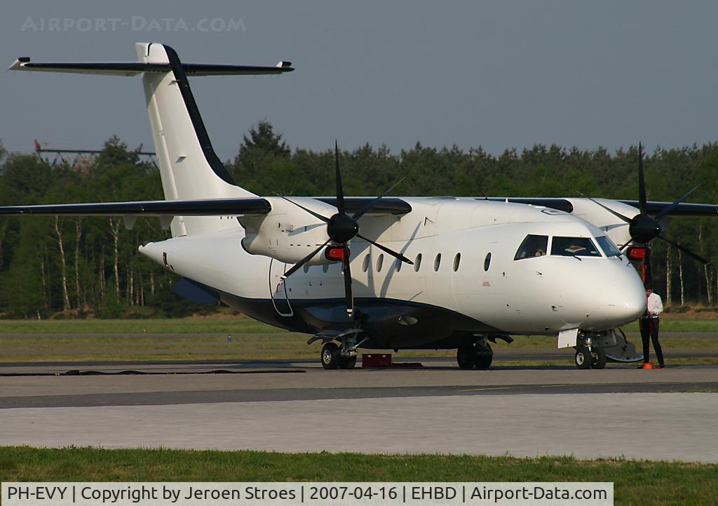 PH-EVY, 1998 Dornier 328-100 C/N 3095, biggest aircraft for Budel