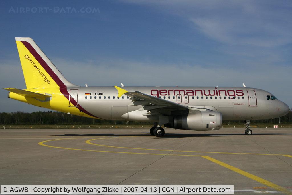 D-AGWB, 2006 Airbus A319-111 C/N 2833, visitor