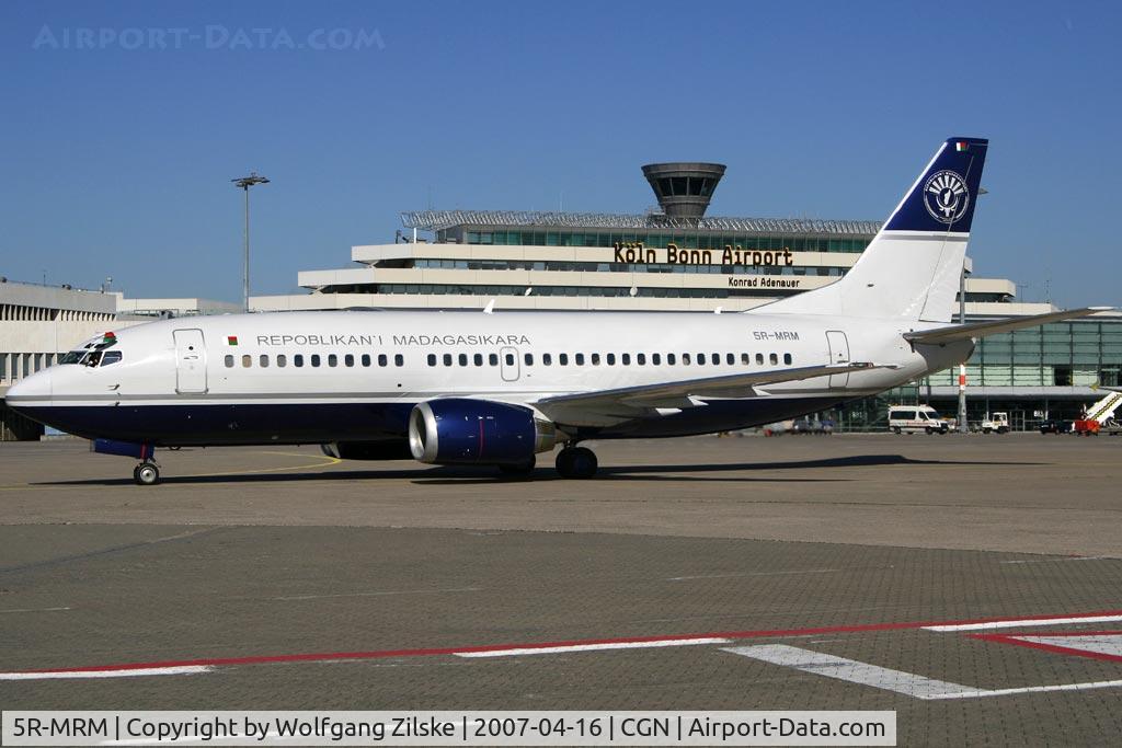 5R-MRM, 1988 Boeing 737-3Z9 C/N 24081, visitor