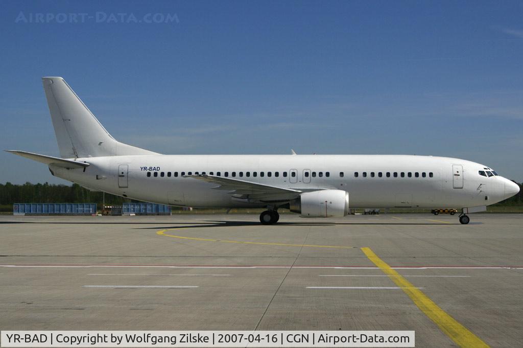 YR-BAD, 1992 Boeing 737-4C9 C/N 25429, visitor