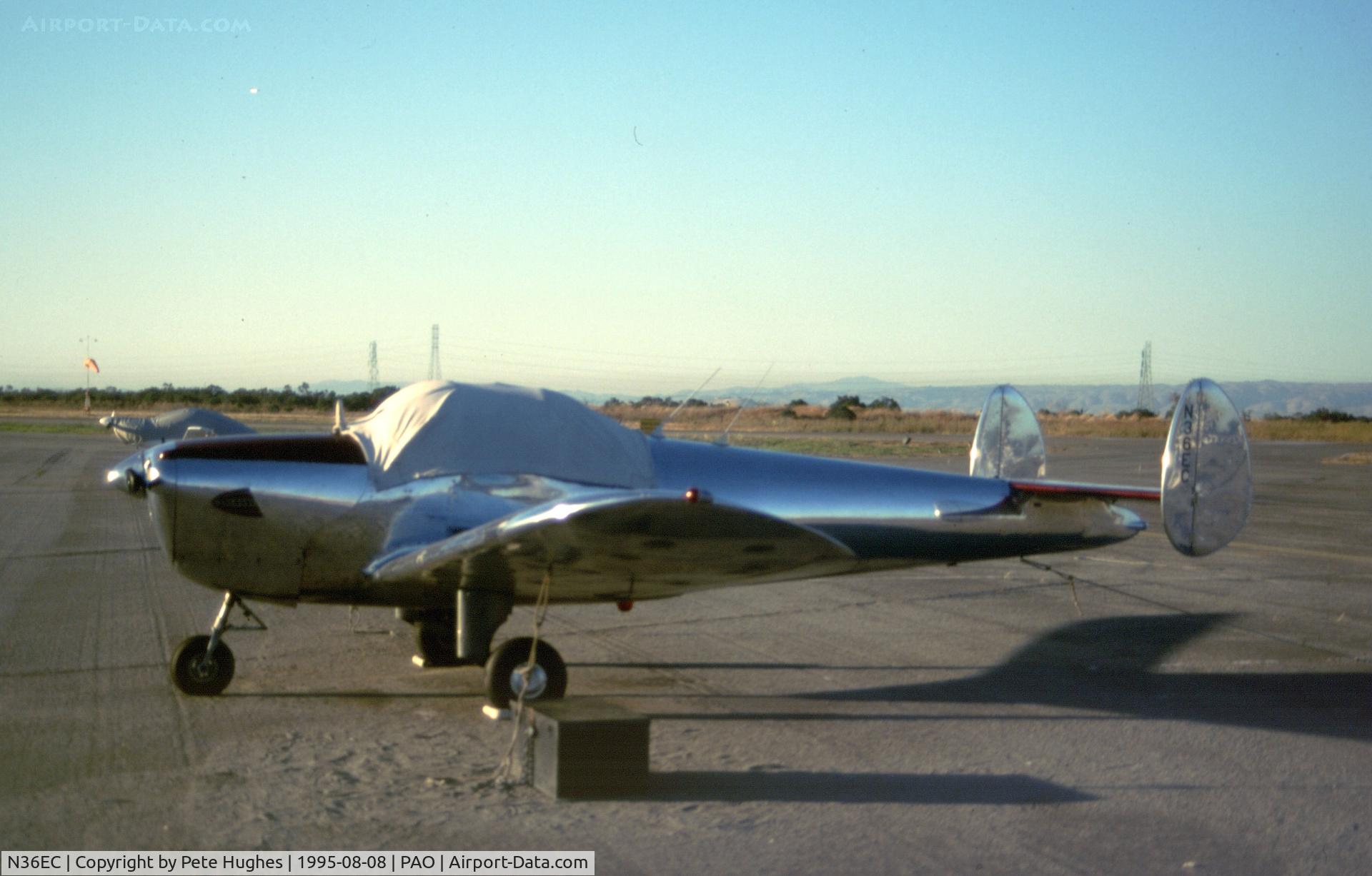 N36EC, 1946 Erco 415C Ercoupe C/N 3742, Ercoupe at Palo Alto CA