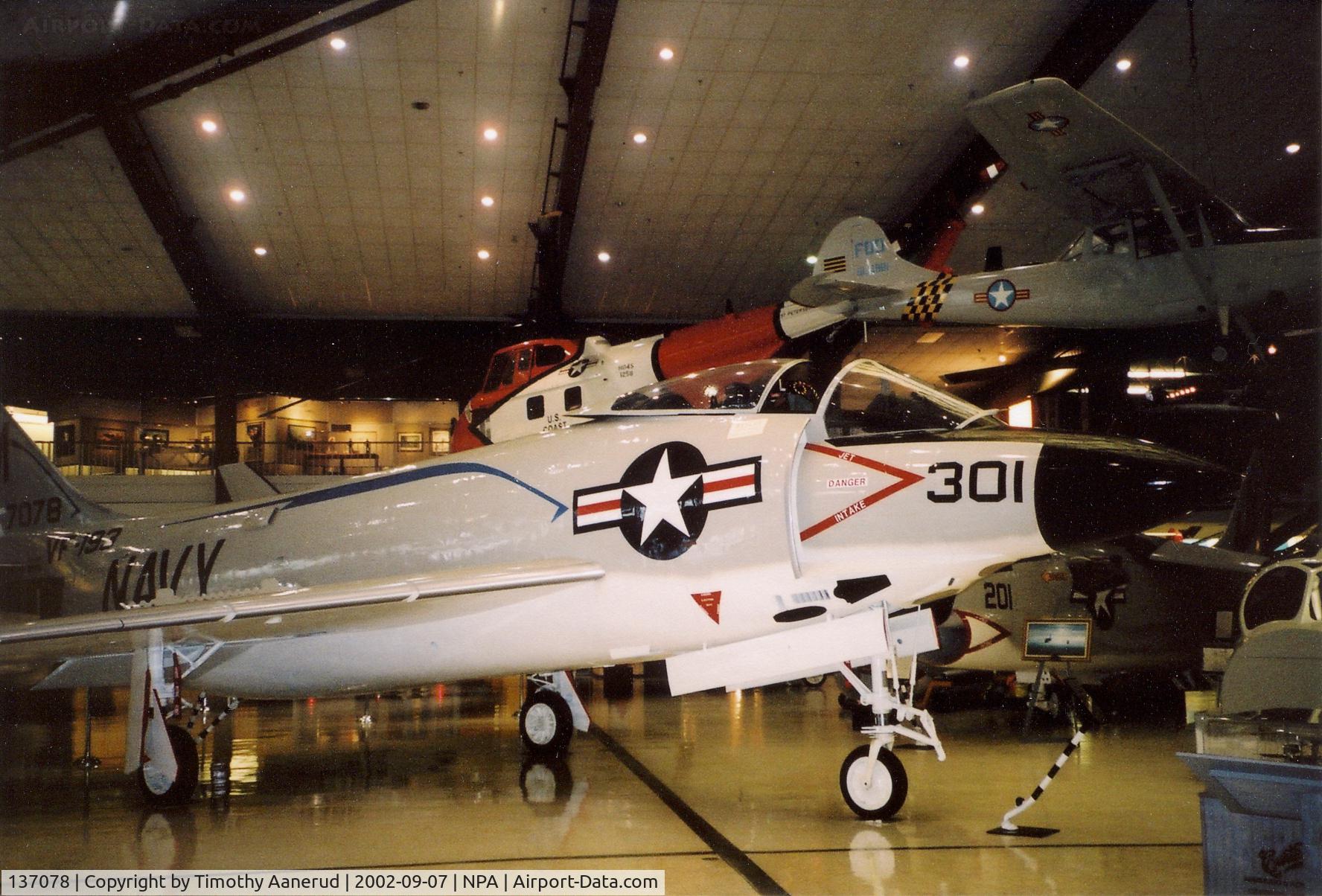 137078, McDonnell MF-3B Demon C/N 259, National Museum of Naval Aviation, F3H-2M Demon, BuNo 137078 (c/n 259)