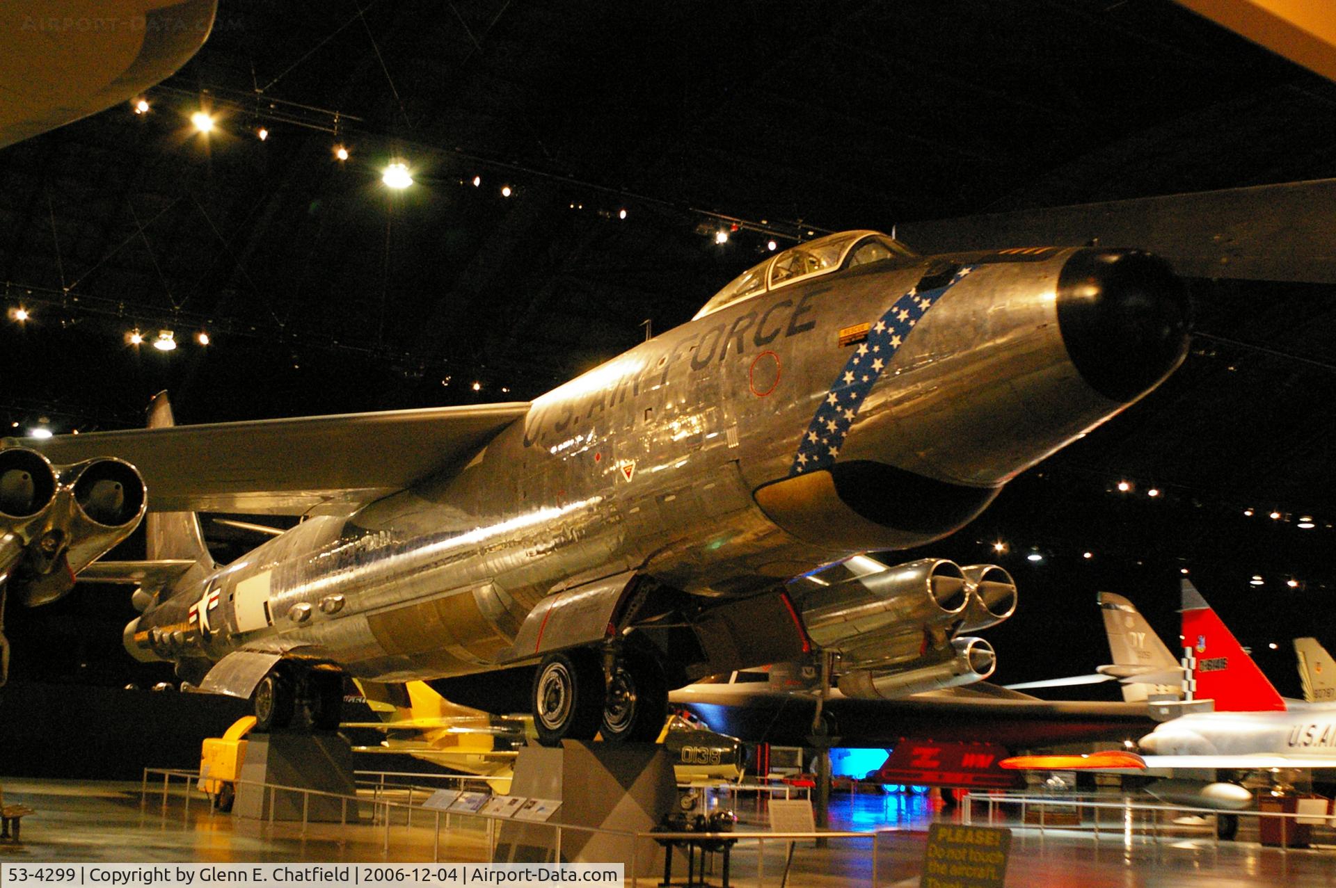 53-4299, 1953 Boeing RB-47H-1-BW Stratojet C/N 4501323, RB-47H at the National Museum of the U.S. Air Force