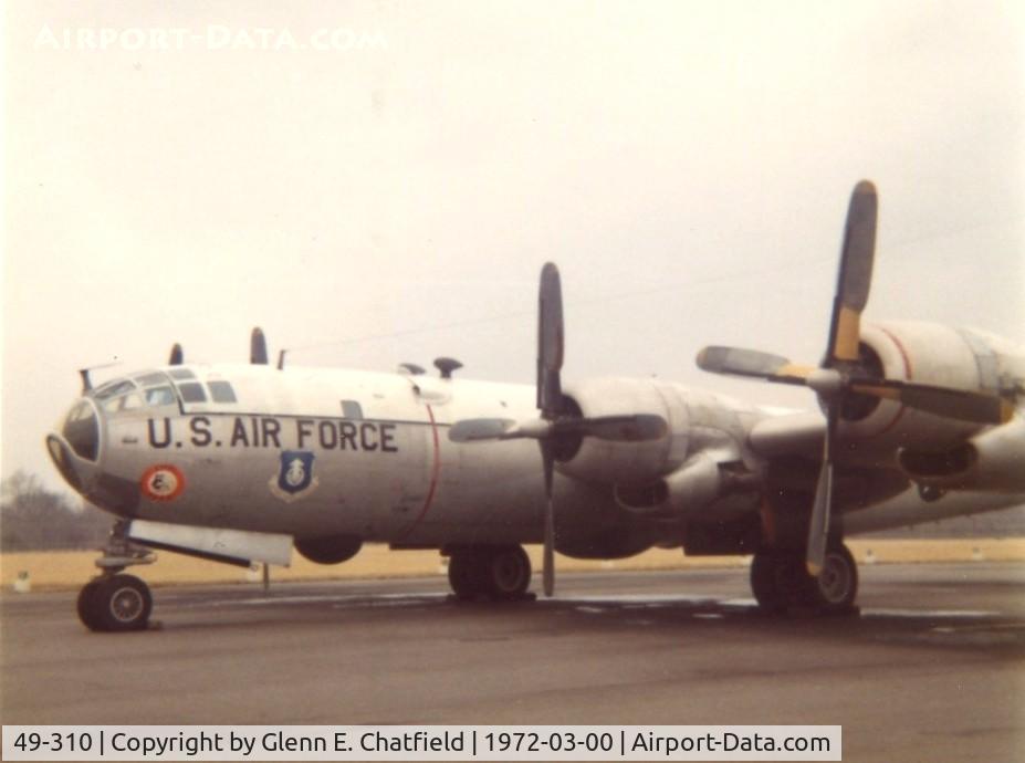 49-310, 1949 Boeing B-50D-115-BO Superfortress C/N 16086, WB-50D at the National Museum of the U.S. Air Force