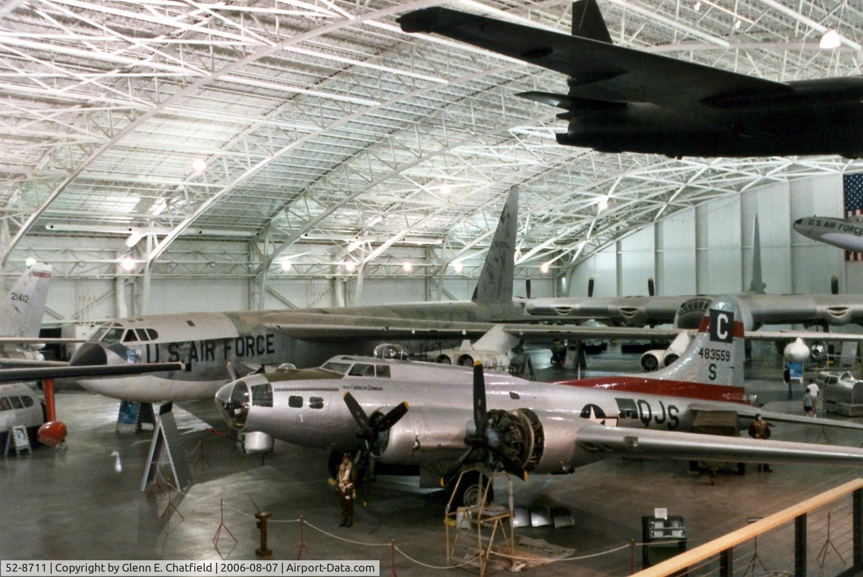 52-8711, 1952 Boeing RB-52B-15-BO Stratofortress C/N 16839, RB-52B at the old Strategic Air & Space Museum in Ashland, NE