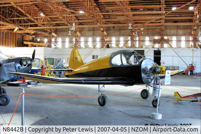 N8442B, 1946 Superior Culver V C/N V-98, under restoration at Omaka